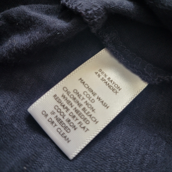 LOFT | SOFT FLOWY TOP navy medium - Picture 9 of 9